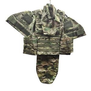 Lightweight Tactical ProtectiveVest Molle Hook Loop Fully Size Adjustable 6 pcs
